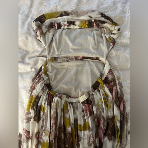 Claire Maxi Dress | Brown Combo | 2X Fashion Nova - Picture 6 of 8